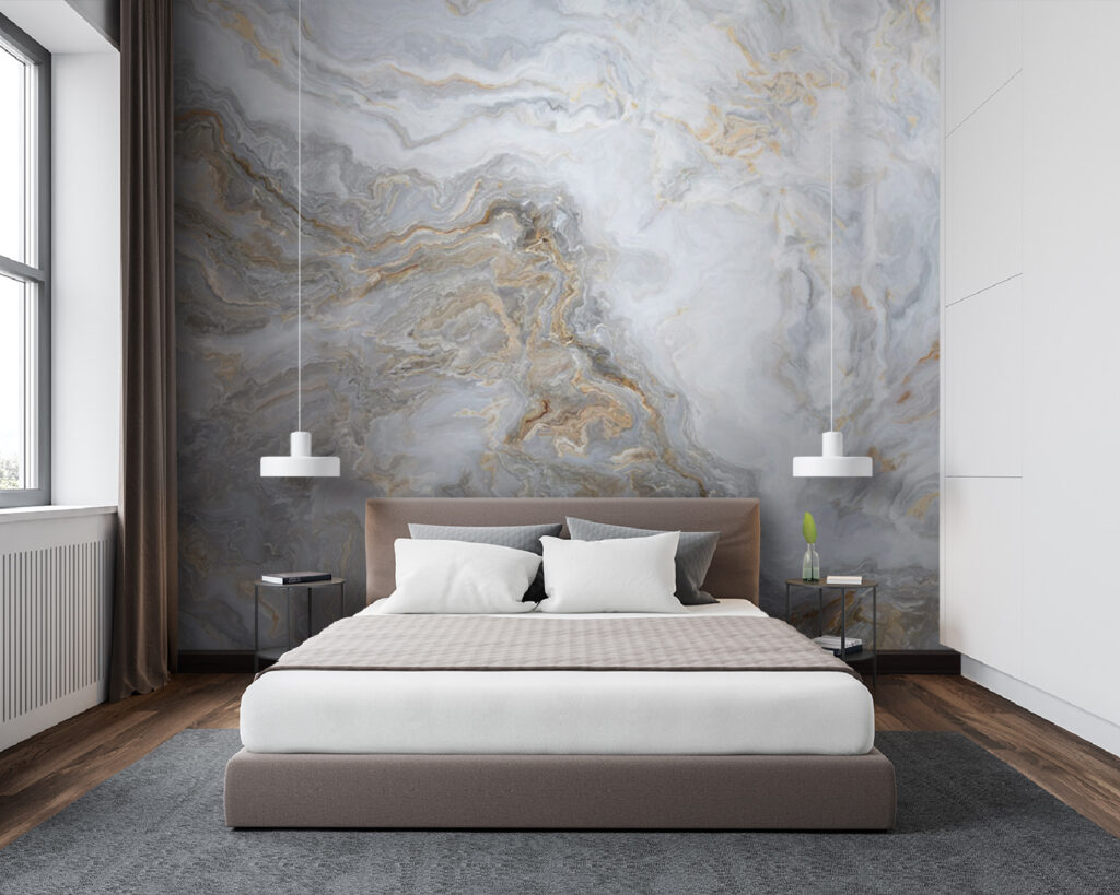 Bandas grises con oro — interior 5
