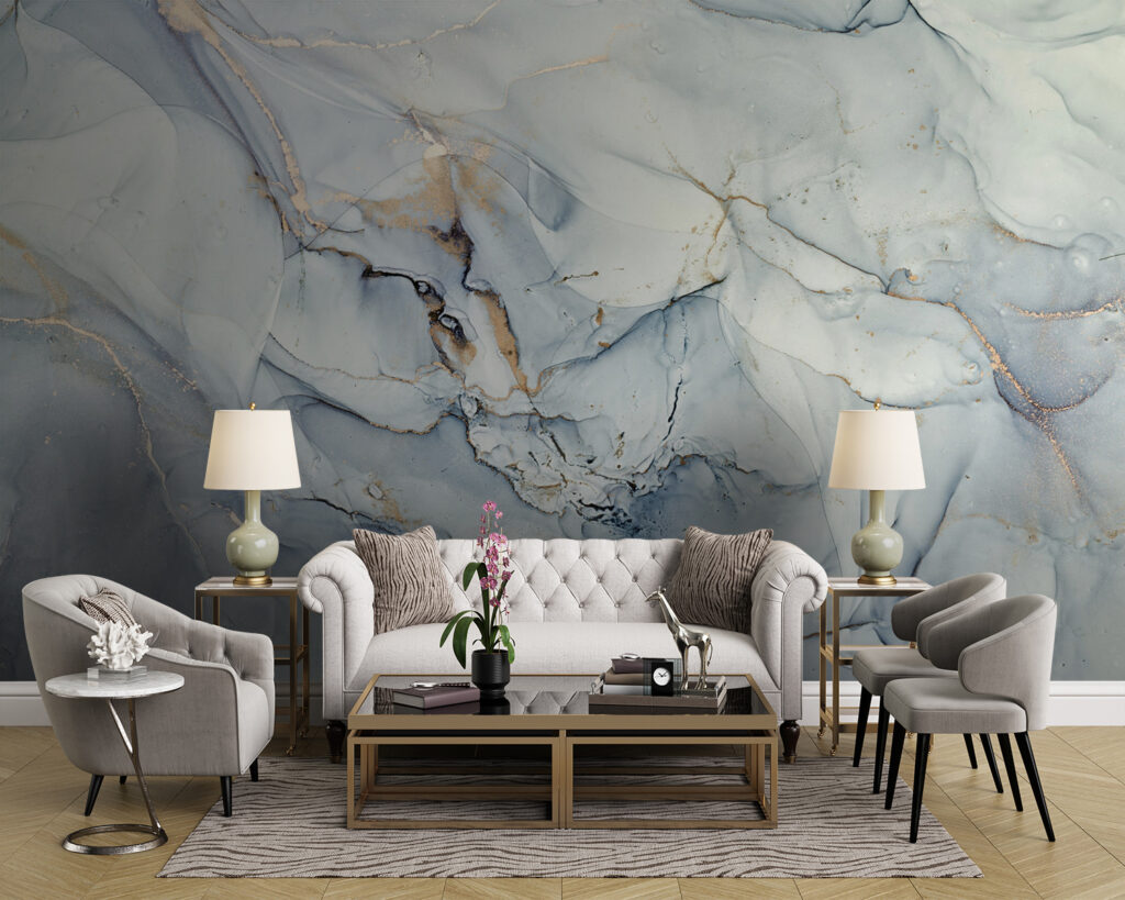 Azul pálido con vetas — interior 7