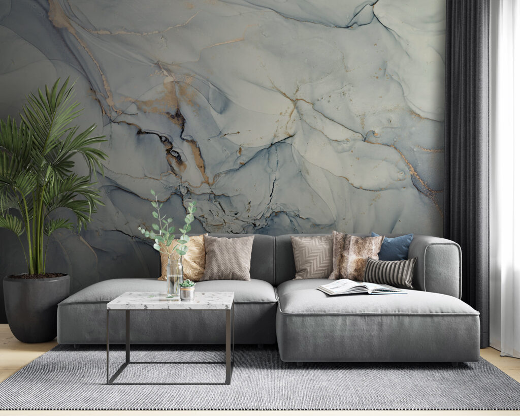 Azul pálido con vetas — interior 9