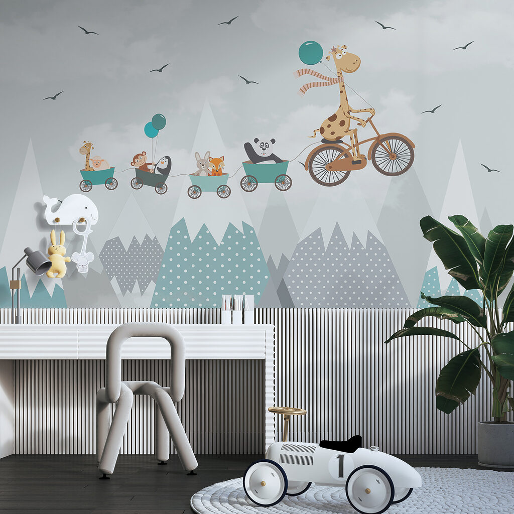 Animales sobre montañas — interior 3