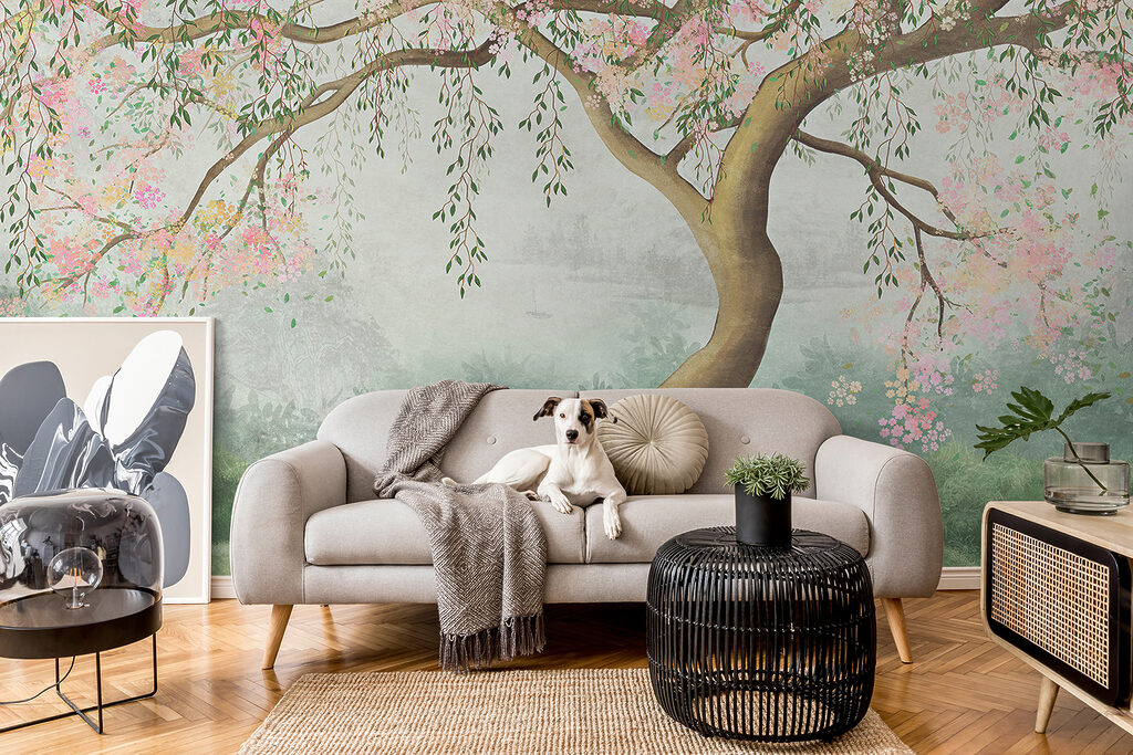 Árbol en flor — interior 3
