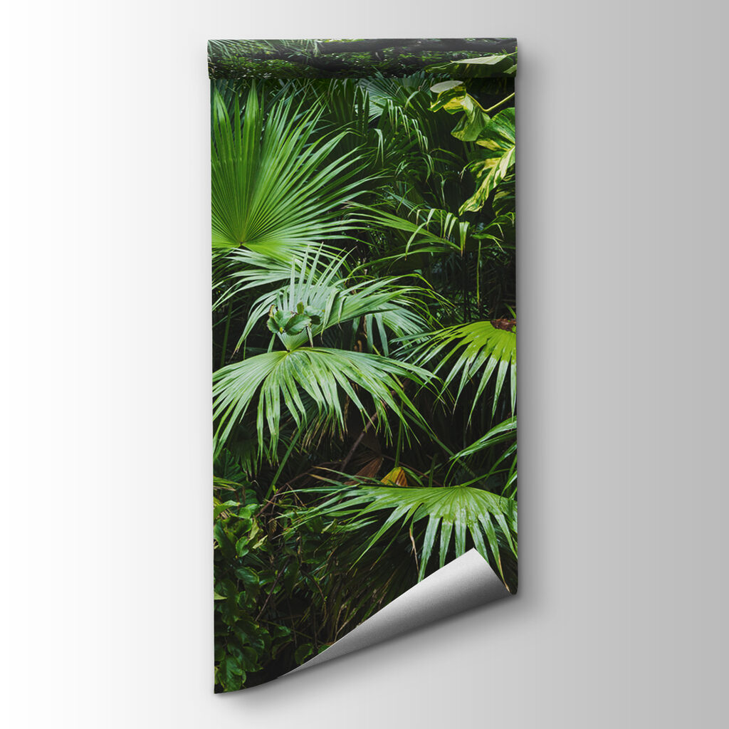 Cascada de hojas tropicales — vista del producto