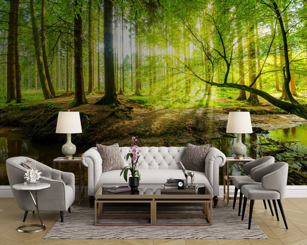 Arroyo en el bosque — interior 3