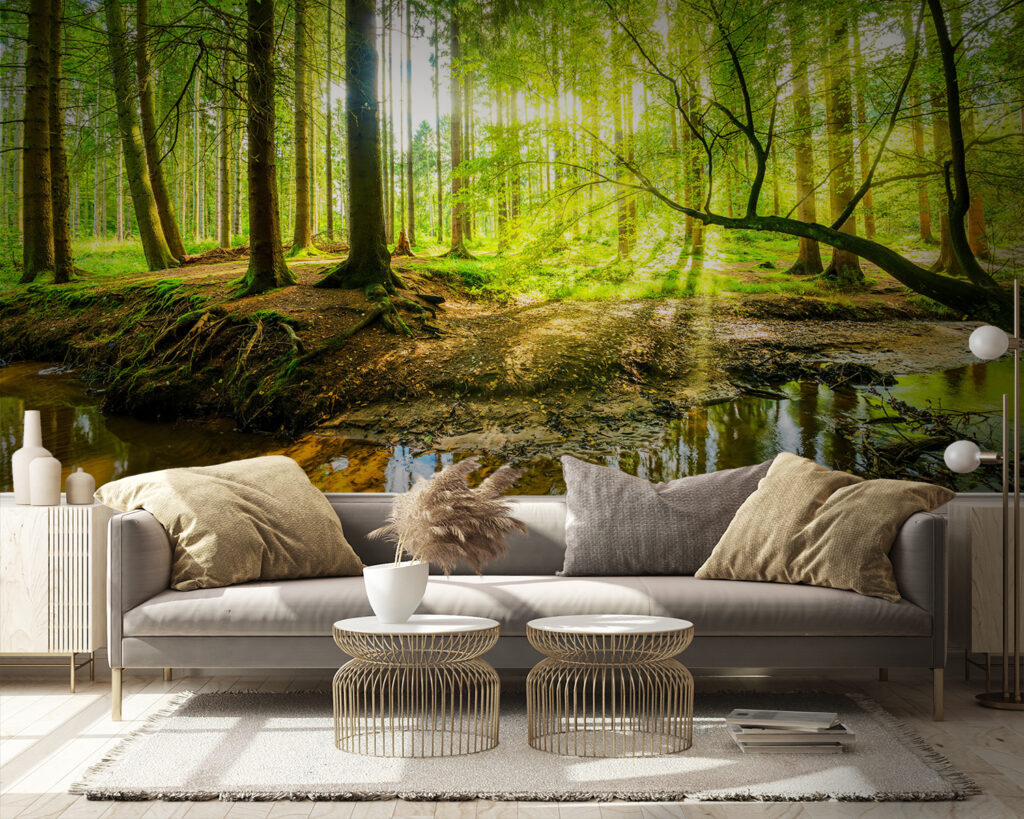 Arroyo en el bosque — interior 4