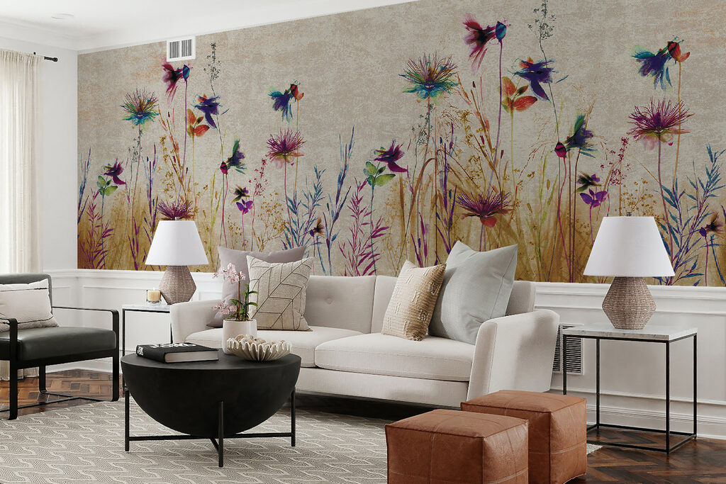 Tallos finos en lila — interior 5