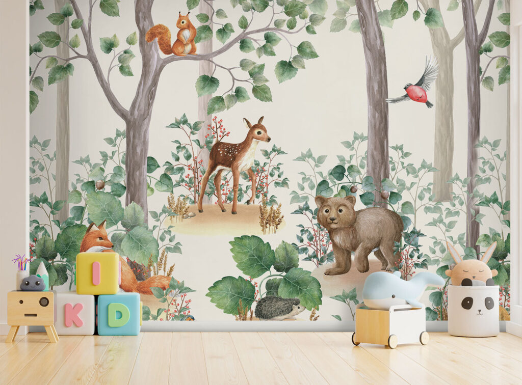 Animales del bosque — interior 1