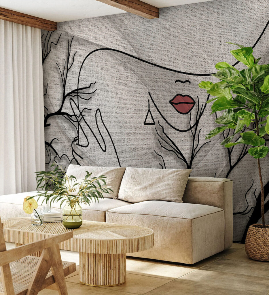 Retrato entre ramas — interior 2