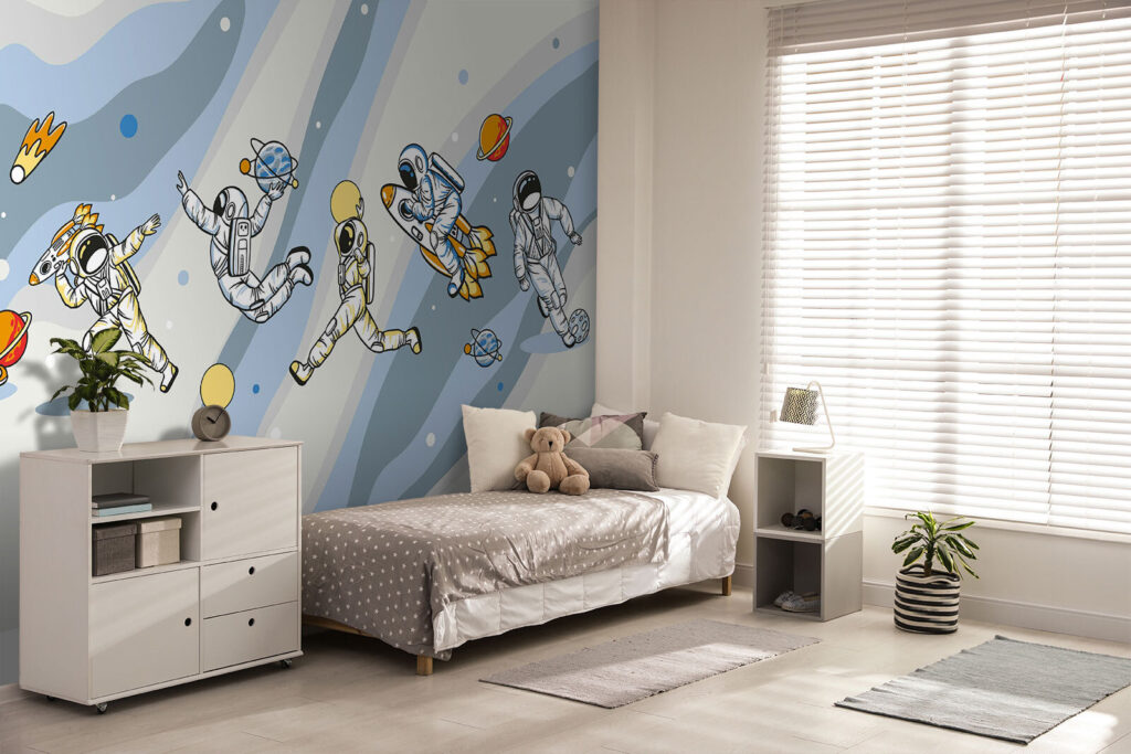 Astronautas en el espacio — interior 3