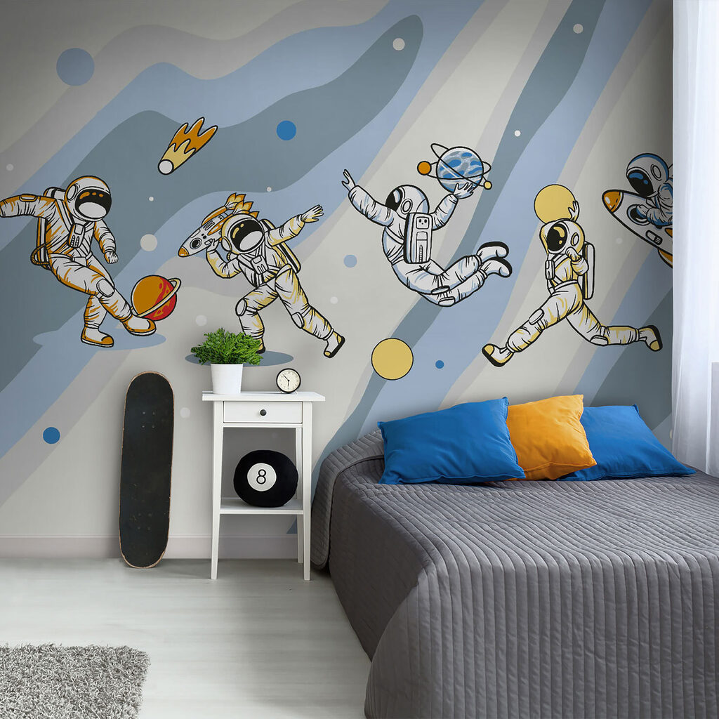 Astronautas en el espacio — interior 5