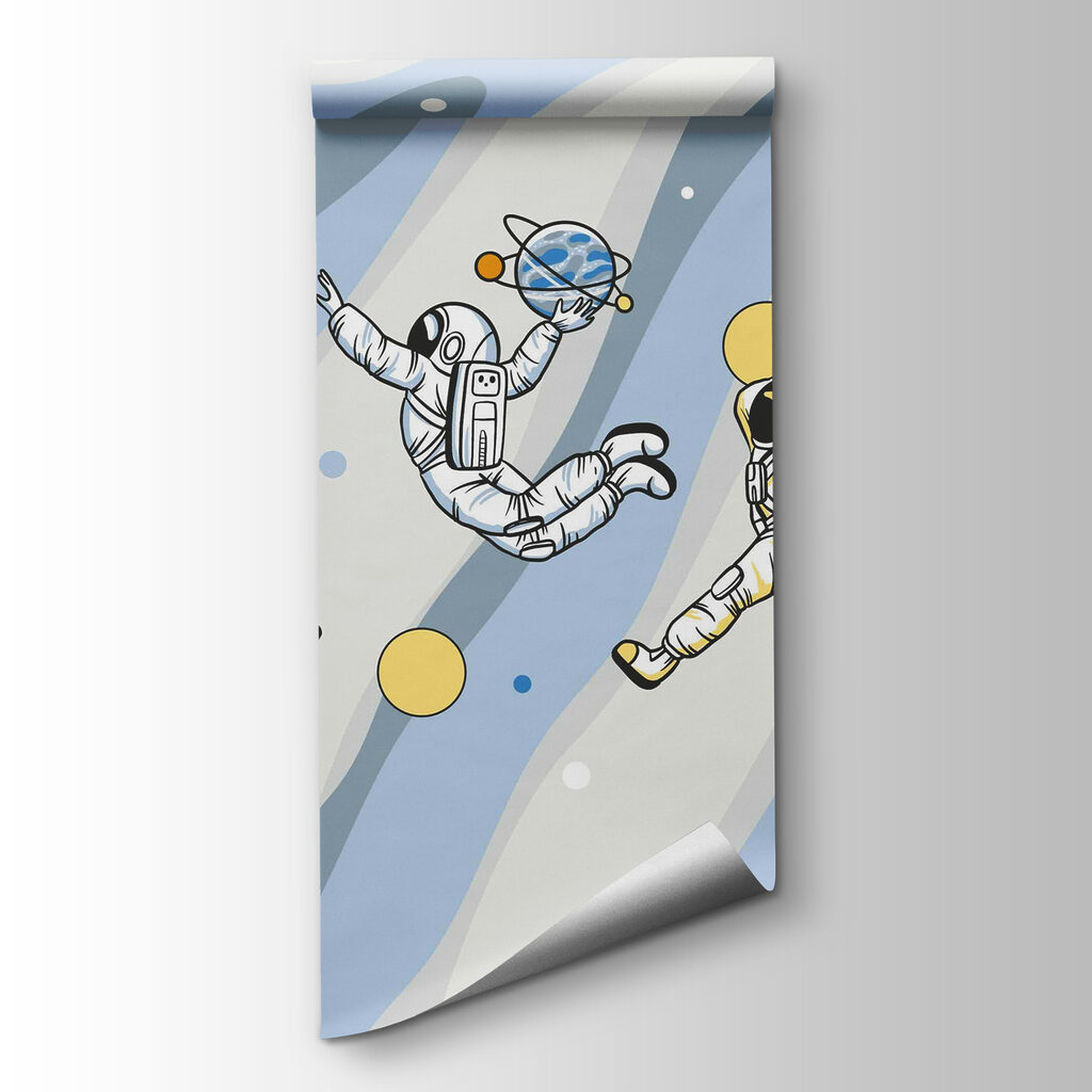 Astronautas en el espacio — vista del producto