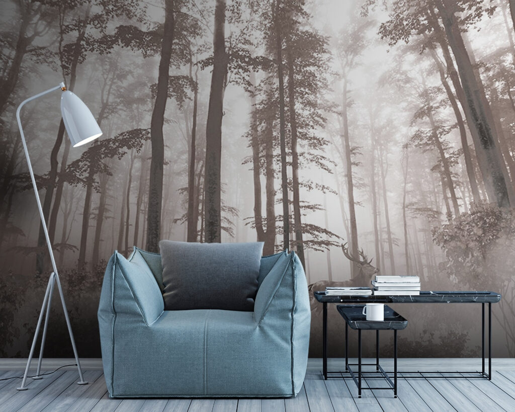 Ciervos entre la niebla — interior 3