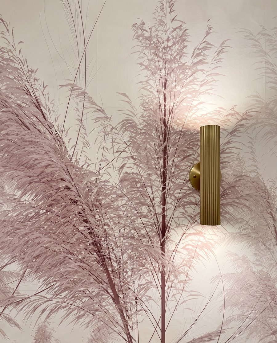 Pradera al amanecer — detalle