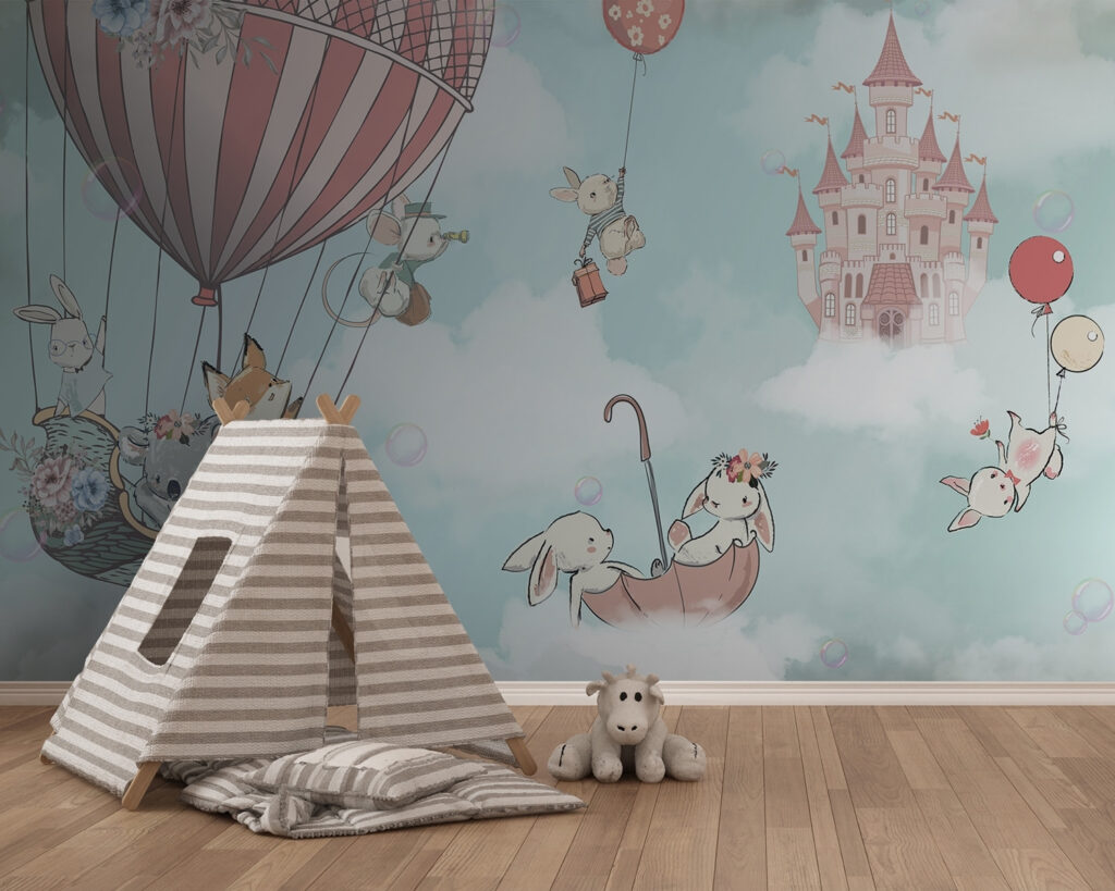 Animales hacia el castillo — interior 2