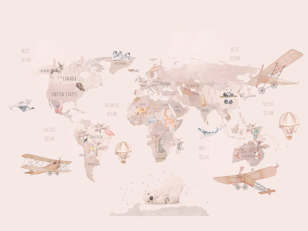 Rutas en el mapa — diseño completo