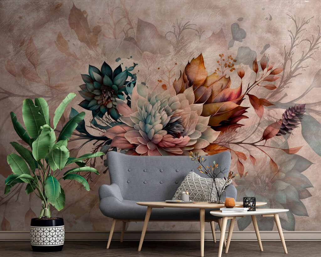 Ramas y flores sueltas — interior 1