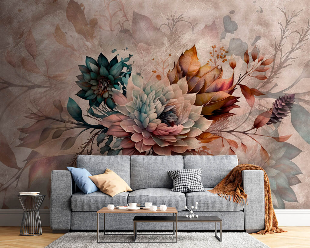 Ramas y flores sueltas — interior 8