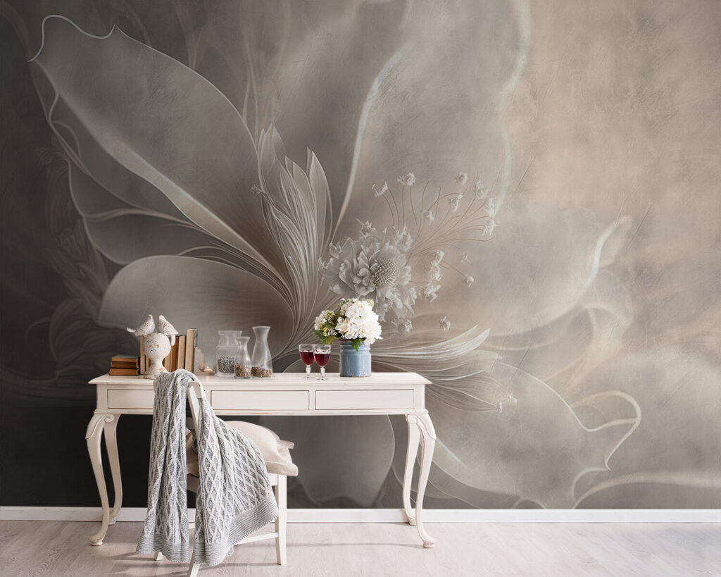 Flor entre velos — interior 1