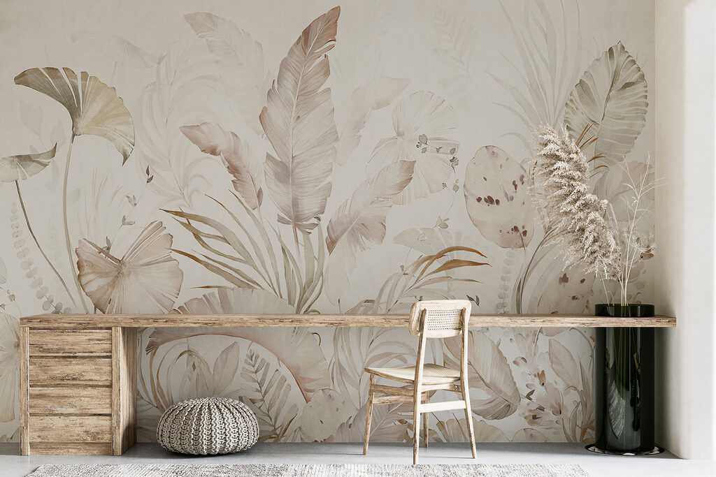 Flores claras en grupo — interior 5