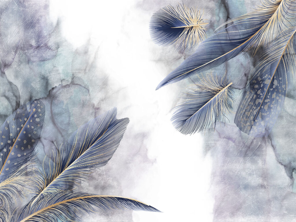 Plumas en la niebla — diseño completo