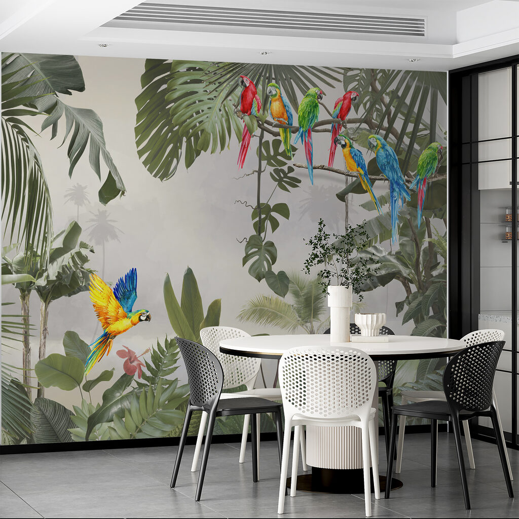 Guacamayos en la selva — interior 4