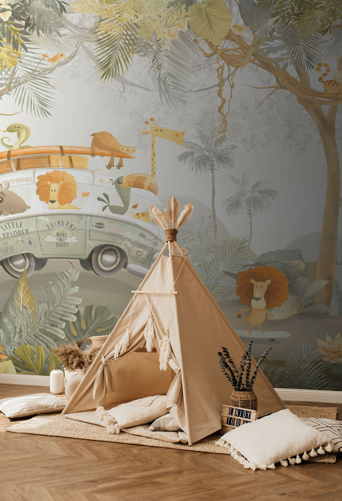Safari en minibús — interior 1