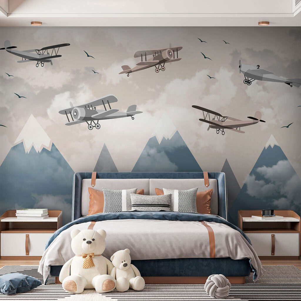 Aviones sobre cumbres nevadas — interior 3