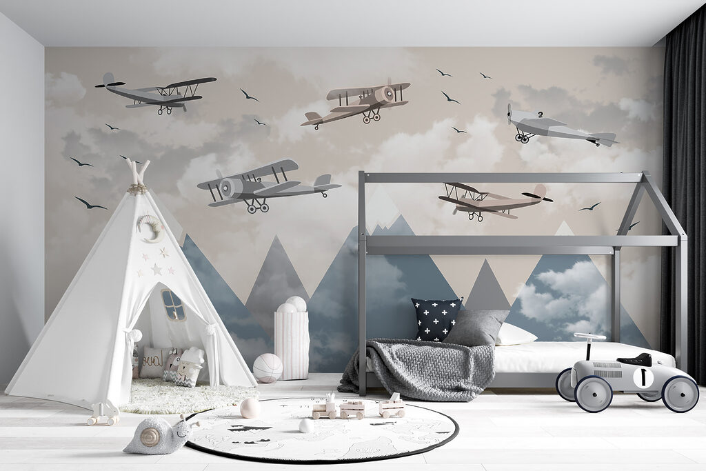 Aviones sobre cumbres nevadas — interior 4