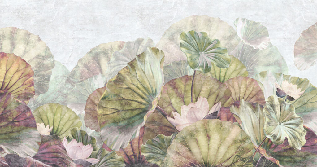 Lotos en pastel — diseño completo