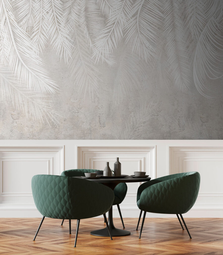 Palmas claras en patina — interior 2