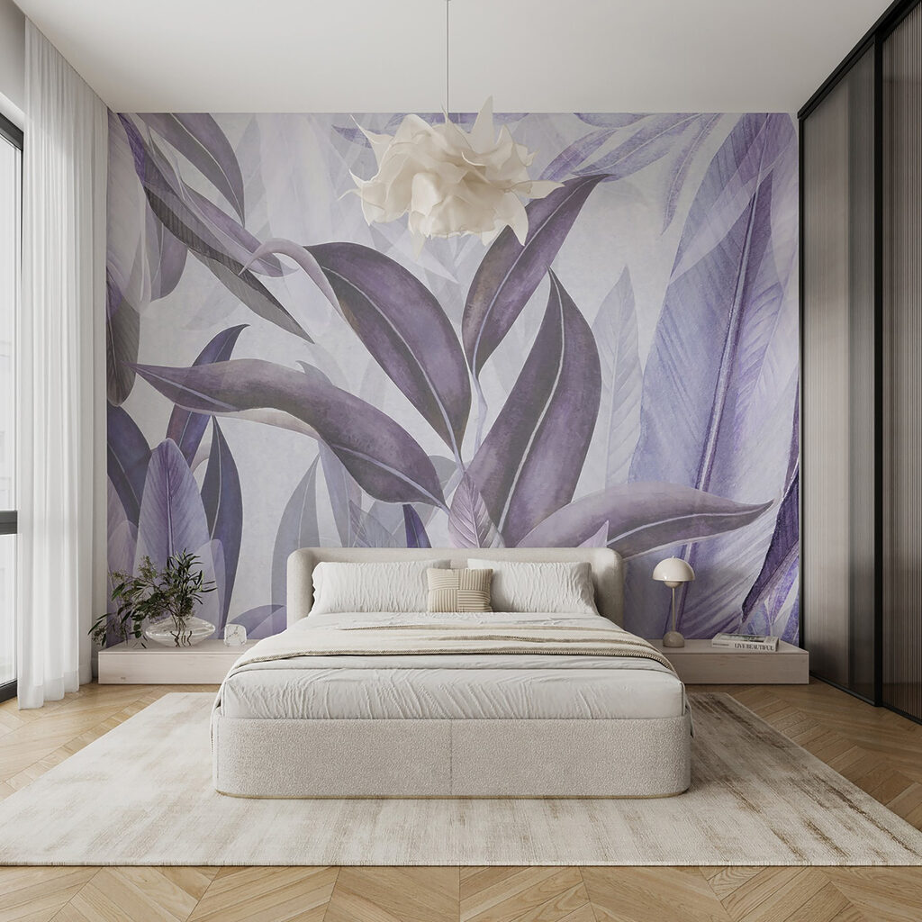 Hojas alargadas en pastel — interior 2