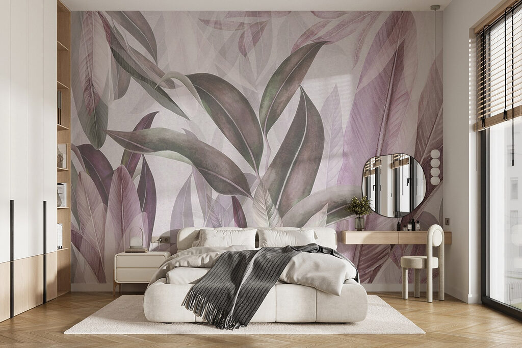 Hojas alargadas en pastel — interior 2
