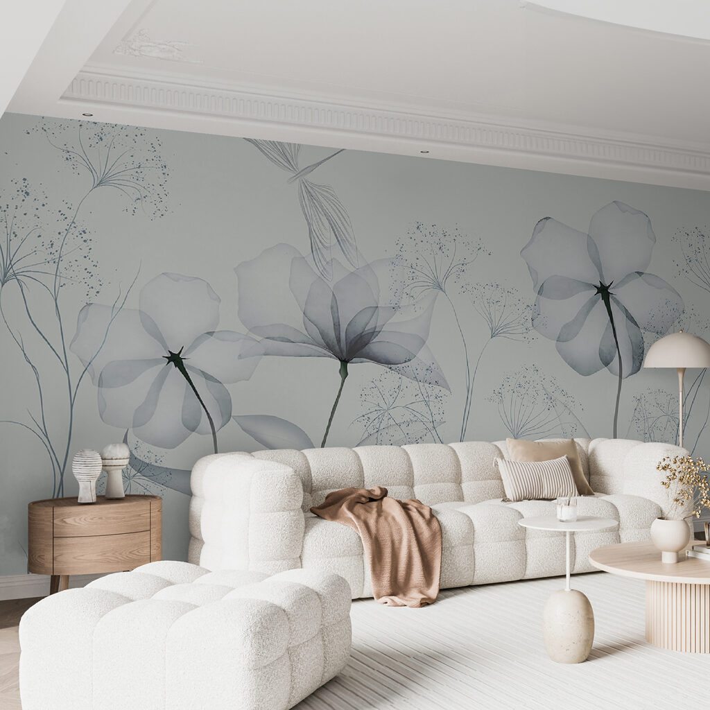 Umbelas grises en tallos — interior 7