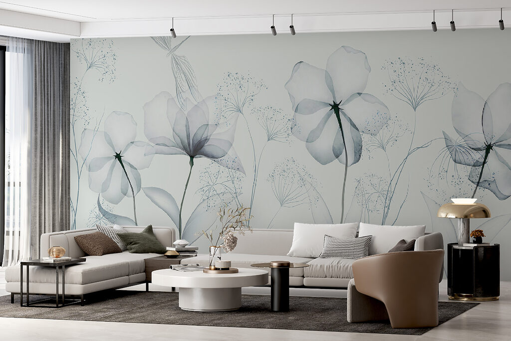 Umbelas grises en tallos — interior 8
