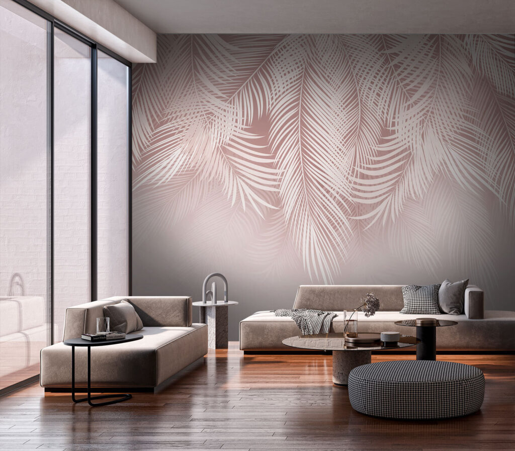 Frondas rosas — interior 1