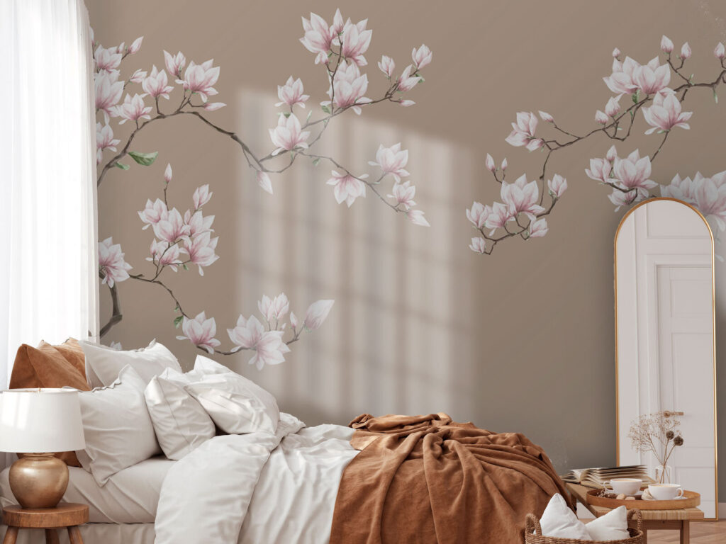 Magnolias en rosa claro — interior 2