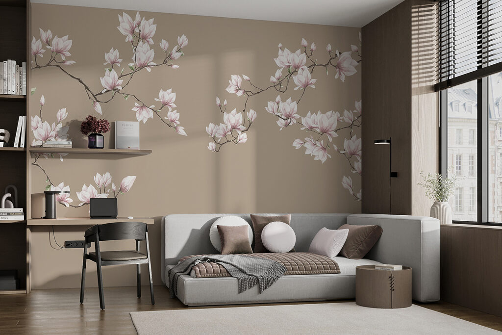 Magnolias en rosa claro — interior 4