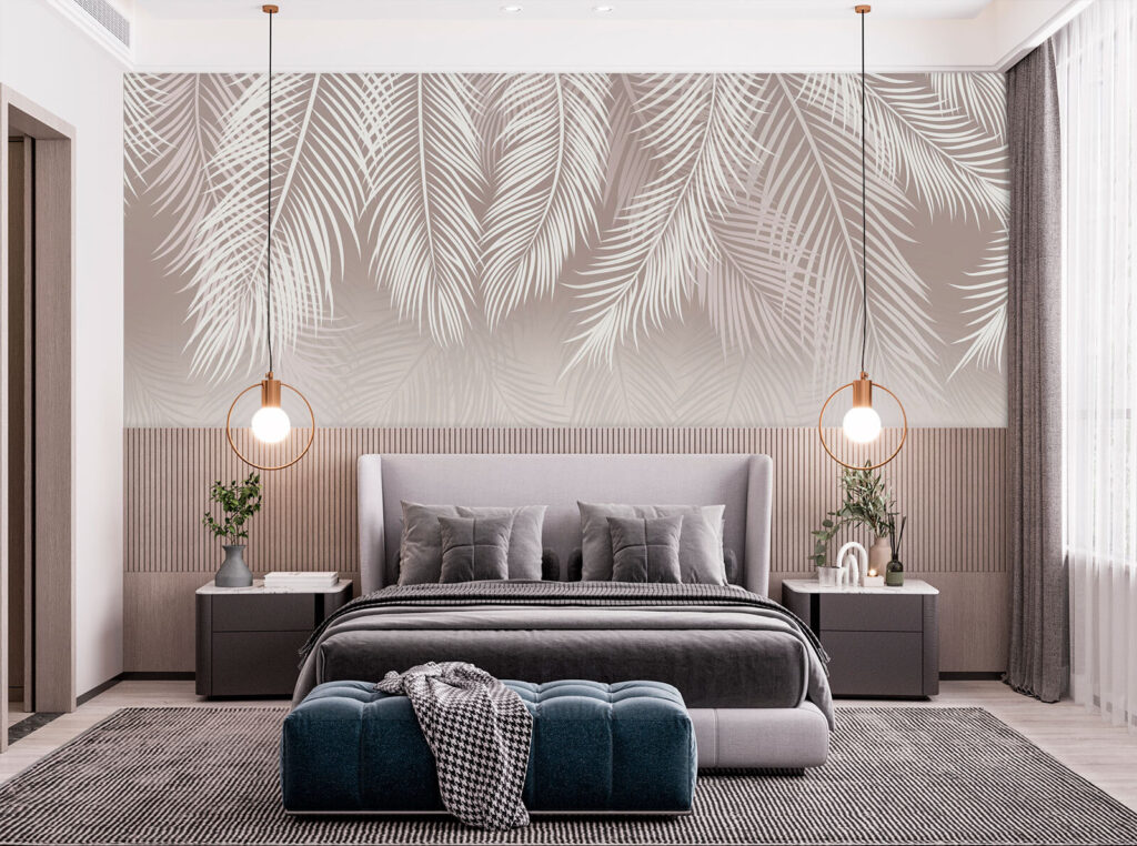 Frondas curvas con sombras — interior 2
