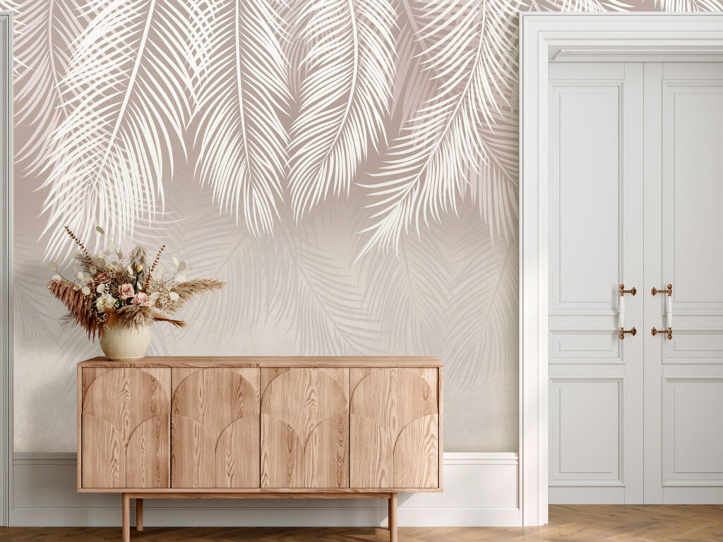 Frondas curvas con sombras — interior 1