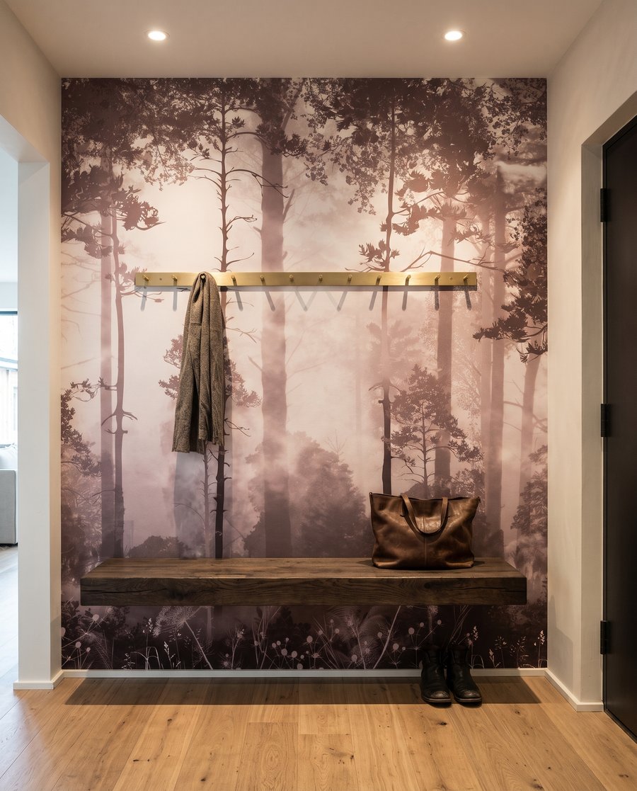 Bosque de troncos altos — interior 4