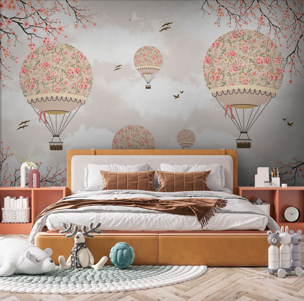 Globos con guirnaldas — interior 2