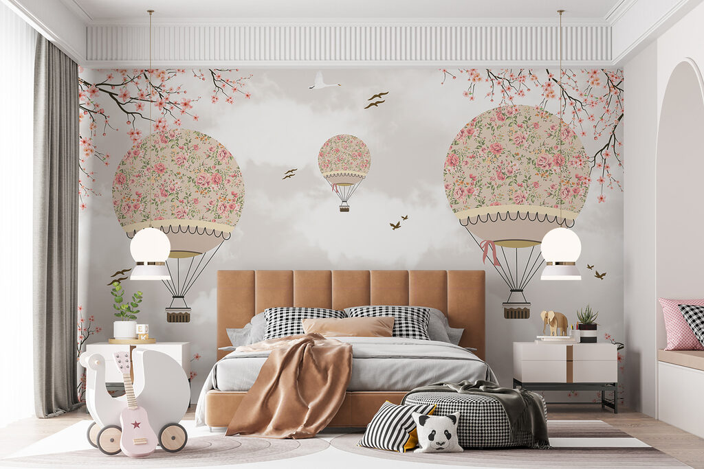 Globos con guirnaldas — interior 3