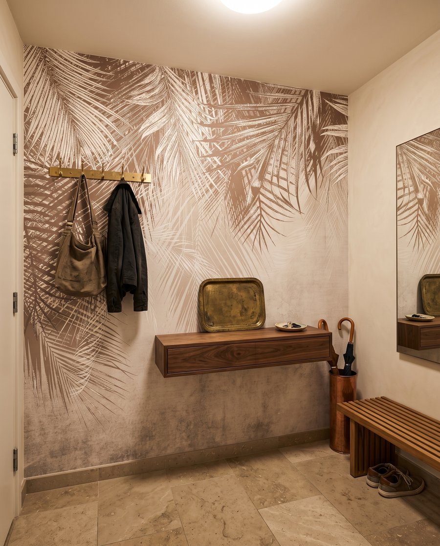Ramas de palmera claras — interior 4