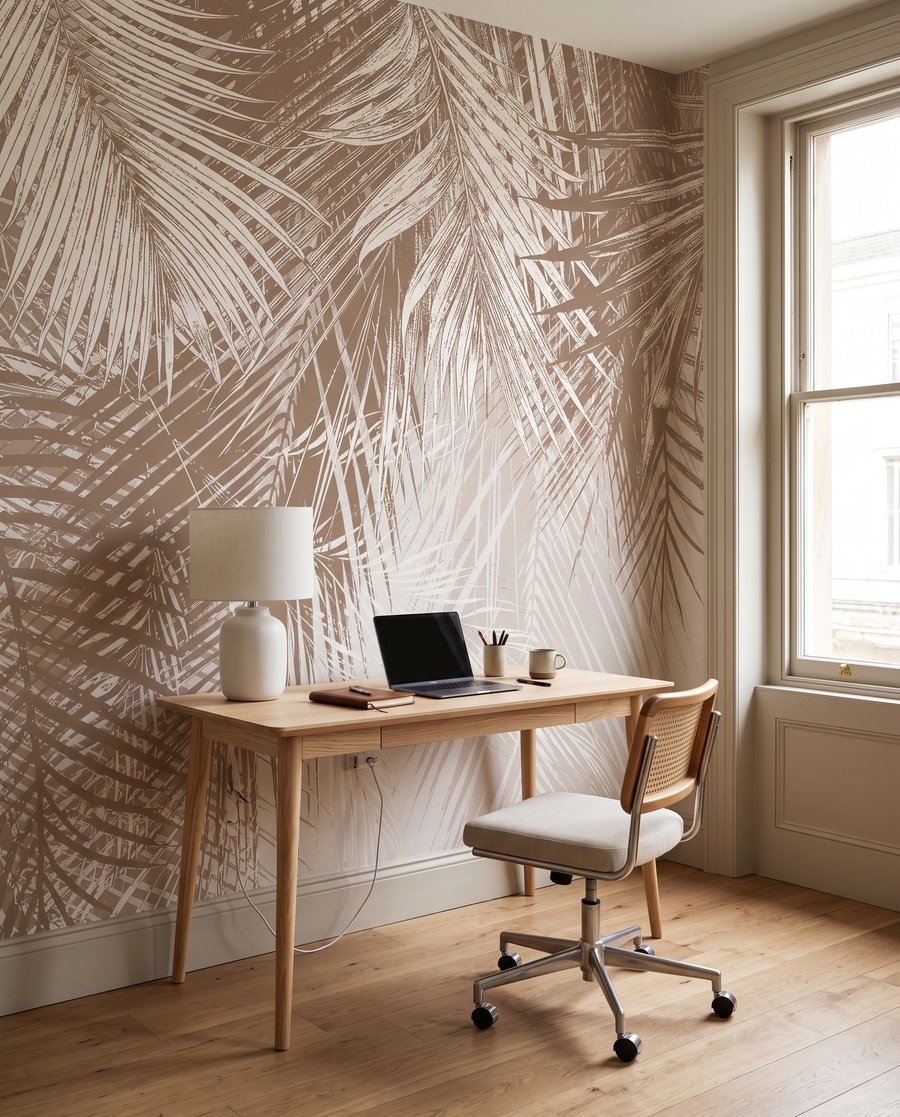 Ramas de palmera claras — interior 7