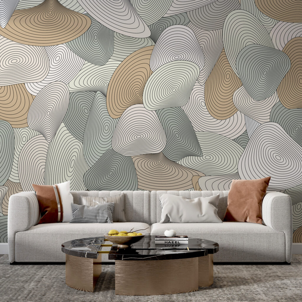 Formas redondas con contornos — interior 3