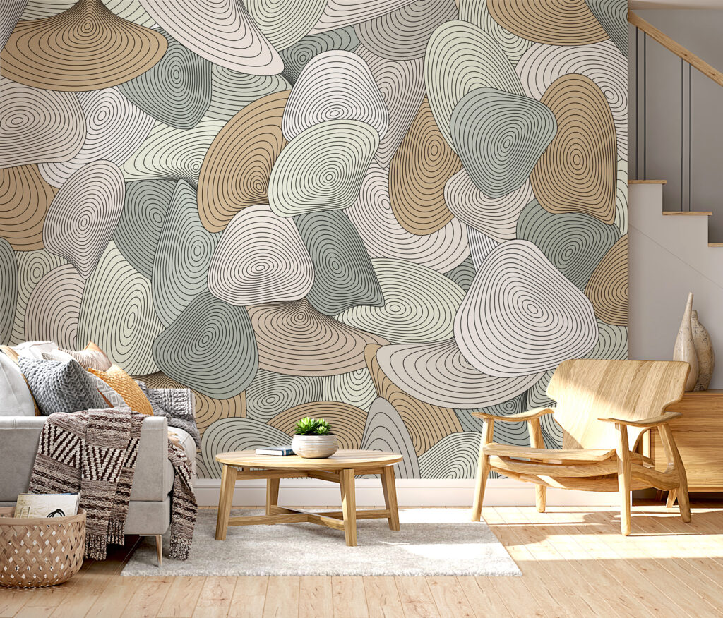 Formas redondas con contornos — interior 1