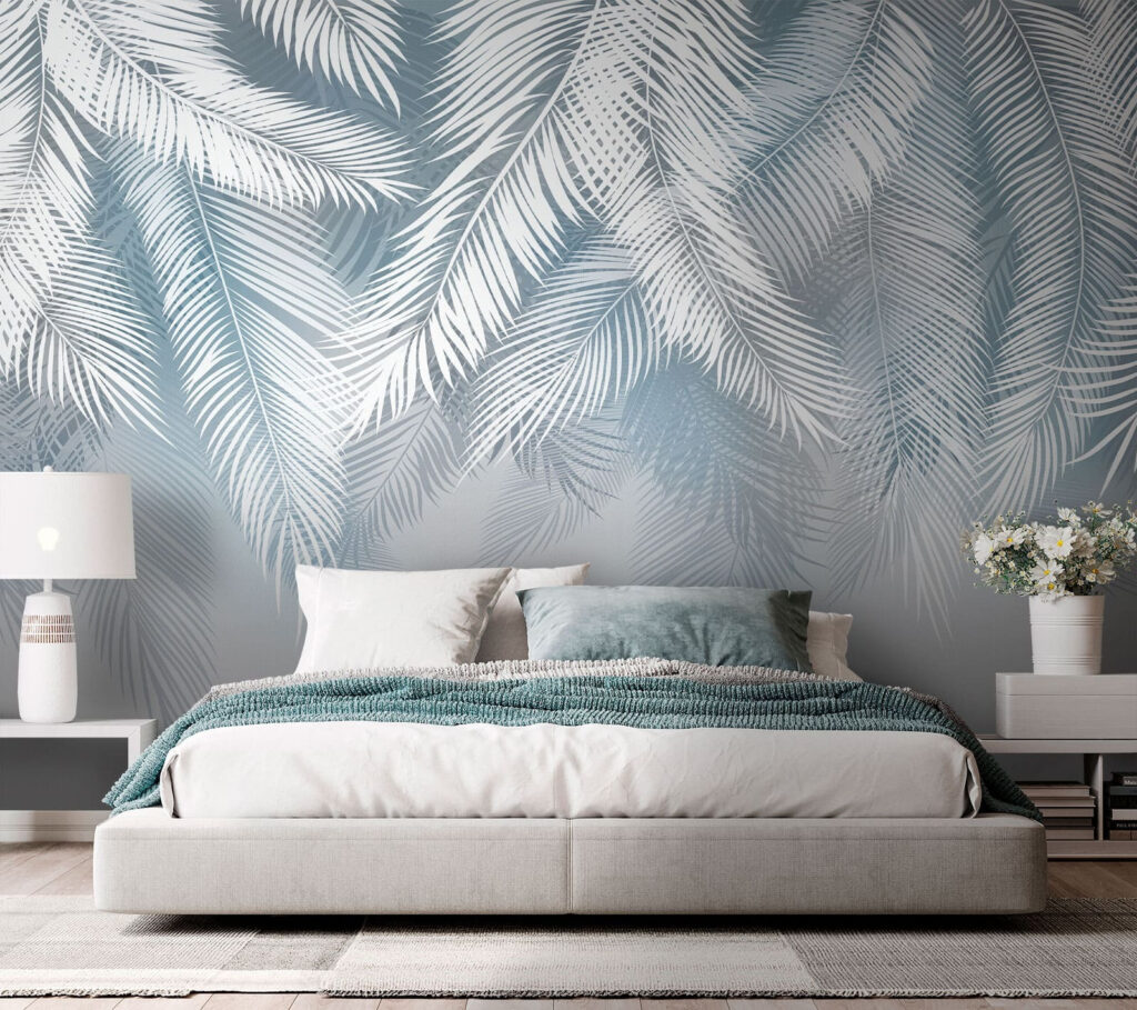 Hojas blancas de palmera — interior 1