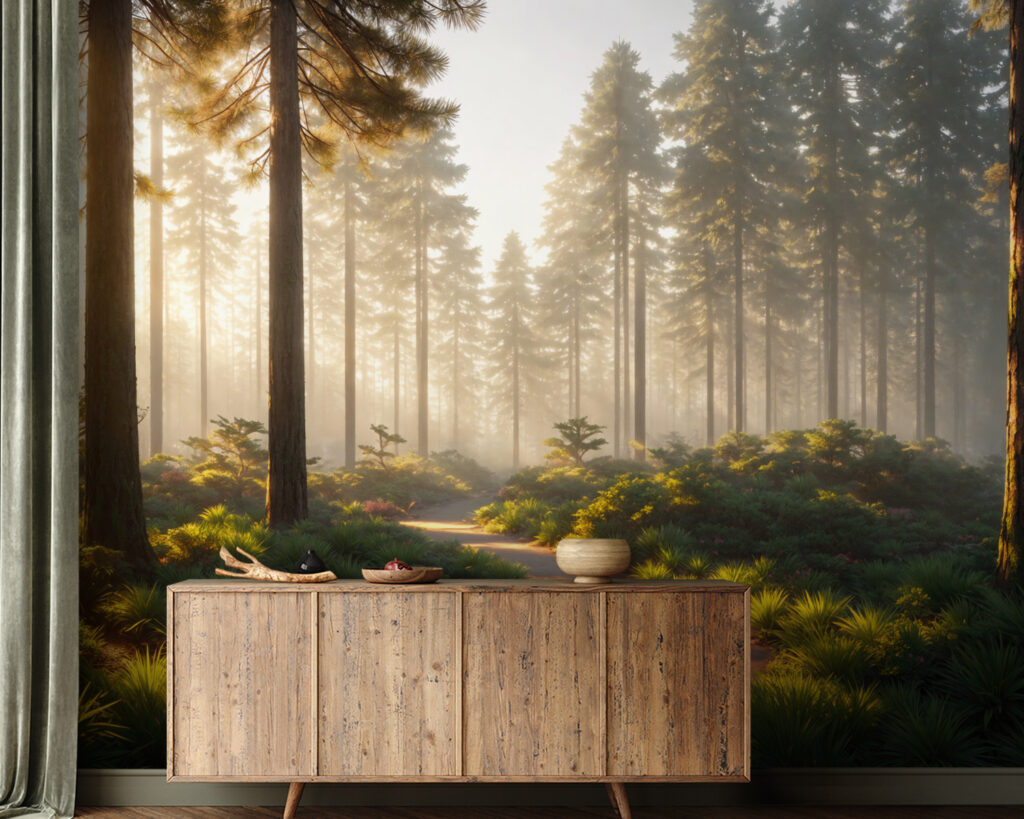 Sol entre pinos — interior 1