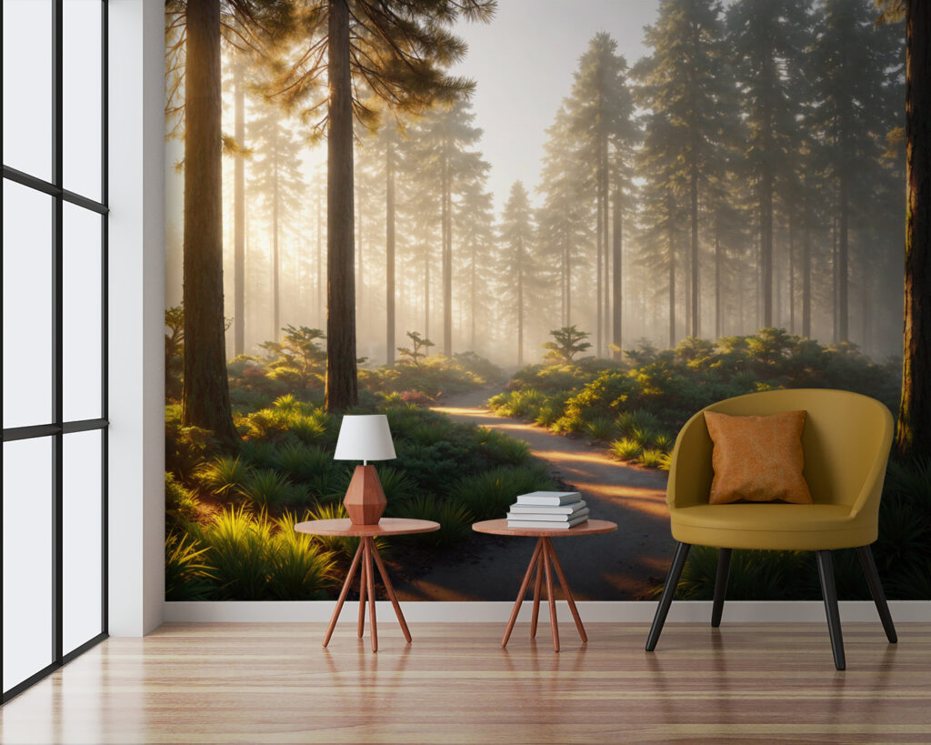 Sol entre pinos — interior 2