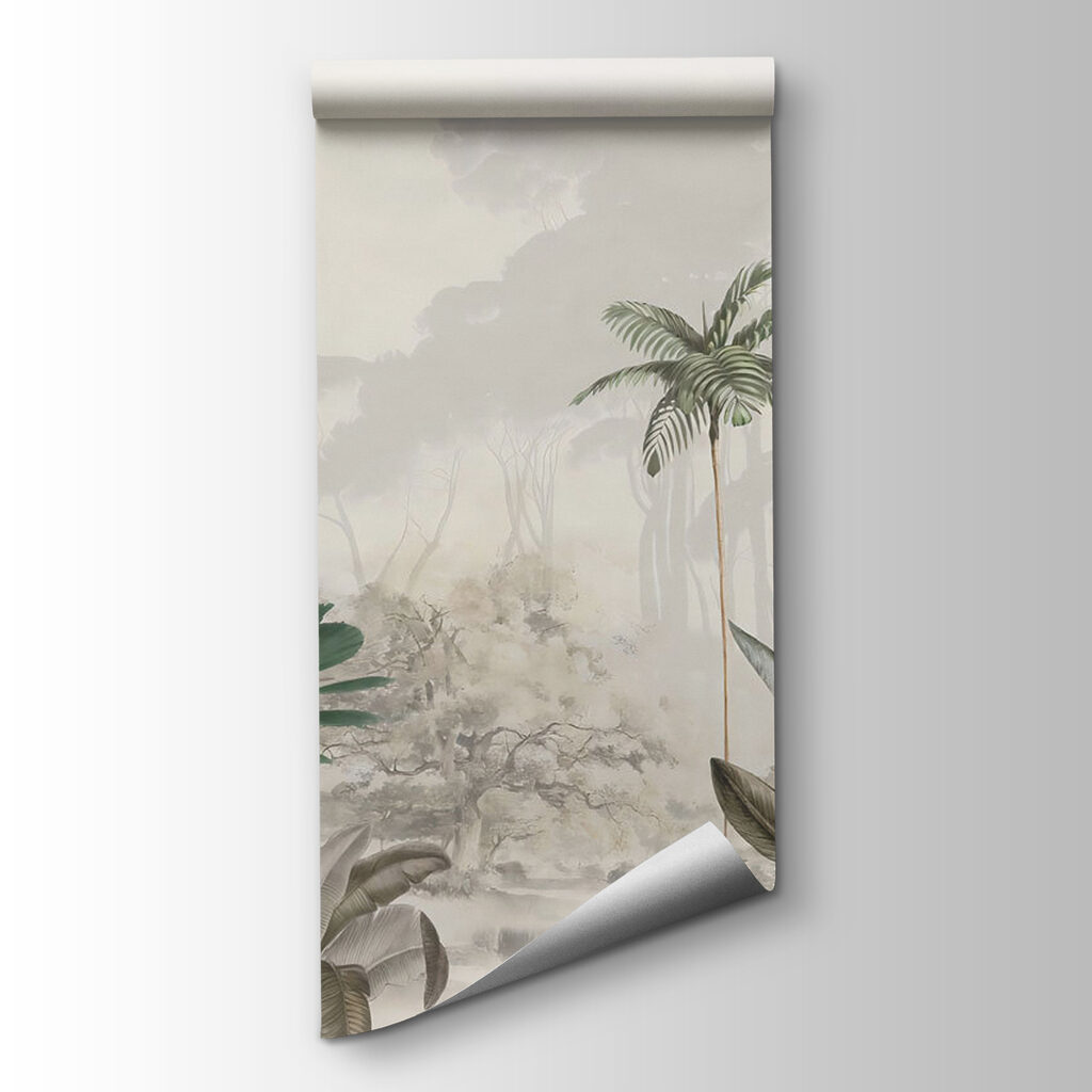 Palmeras en capas claras — vista del producto