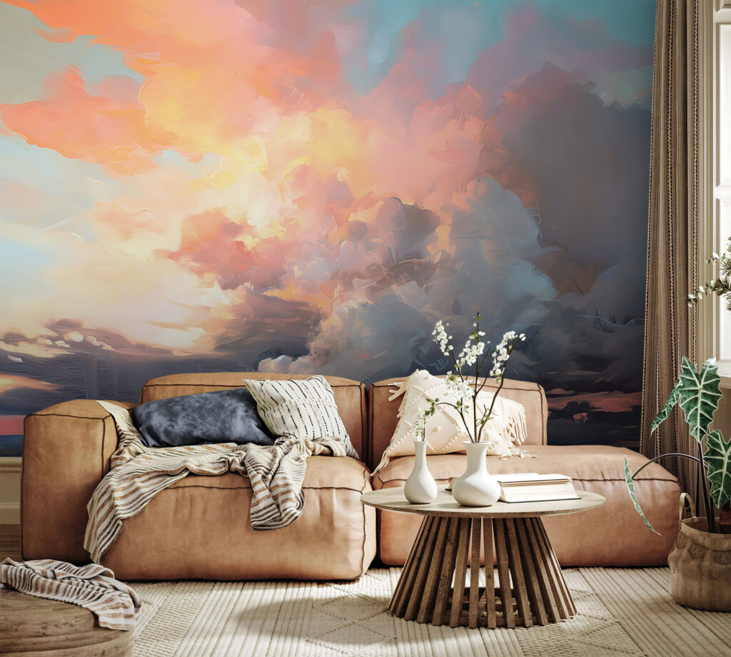 Luz dorada entre nubes — interior 2